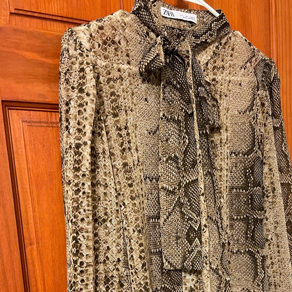 Woman’s shirt.